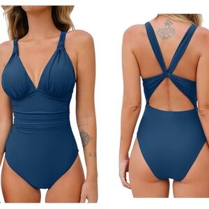 Elegant Blue Women's Bikini